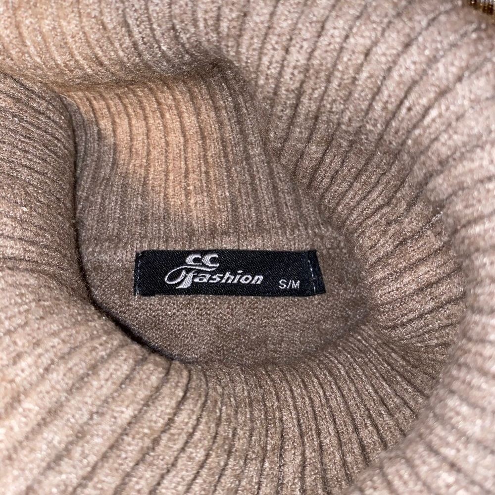 Cc Fashion Turtleneck Sweater View 2